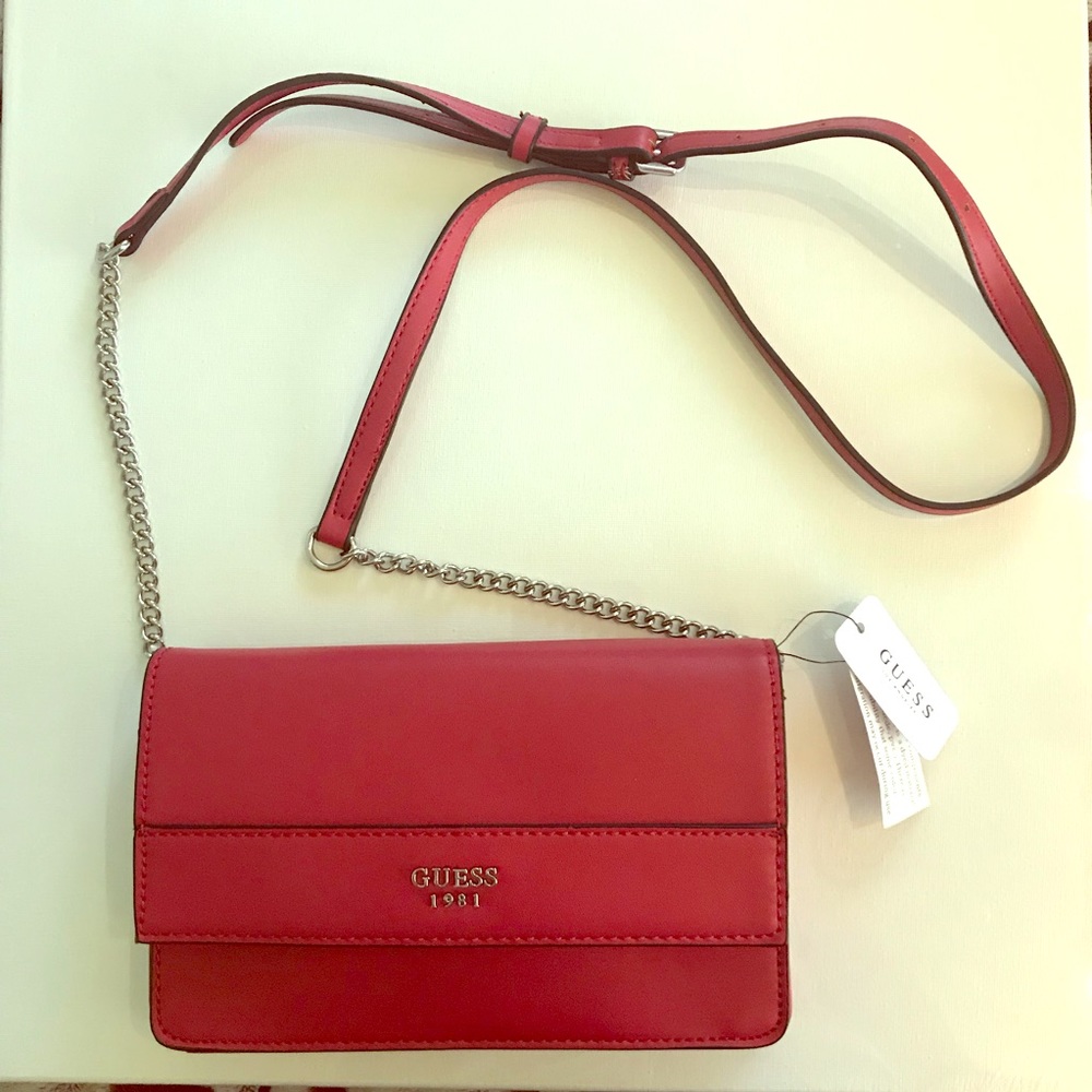 Authentic Guess cross body purse